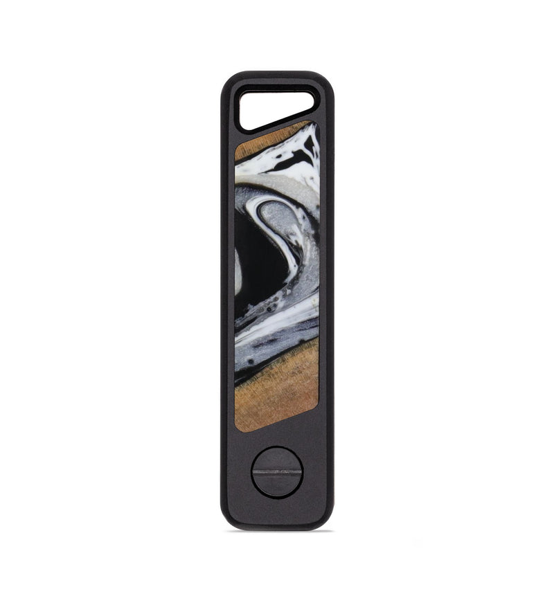 EDC Wood KeyHolder - Dwayne (Black & White, 774084)