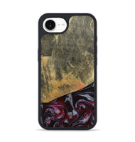 iPhone 16e Wood Phone Case - Reign (Red, 803233)