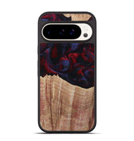 Pixel 9 Wood Phone Case - Elza (Red, 804906)