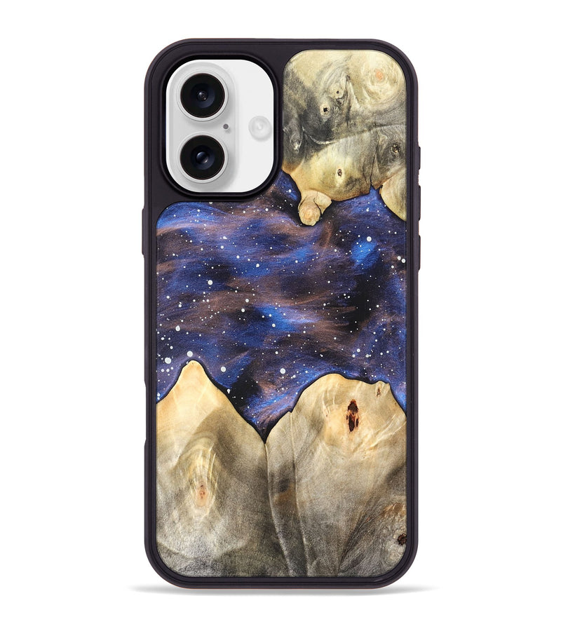 iPhone 16 Plus Wood Phone Case - Mellisa (Cosmos, 826047)