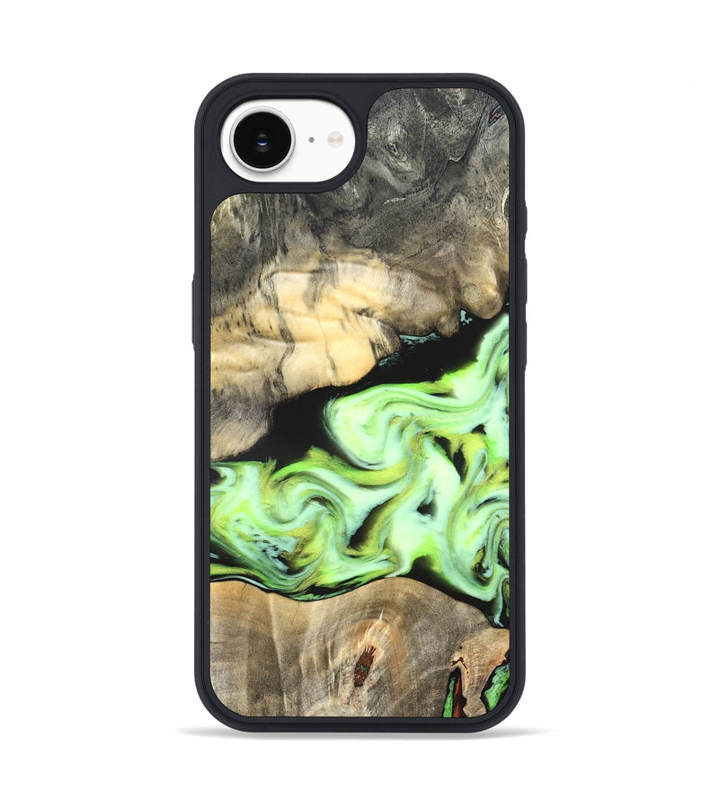iPhone 16e Wood Phone Case - Greta (Neon, 826086)