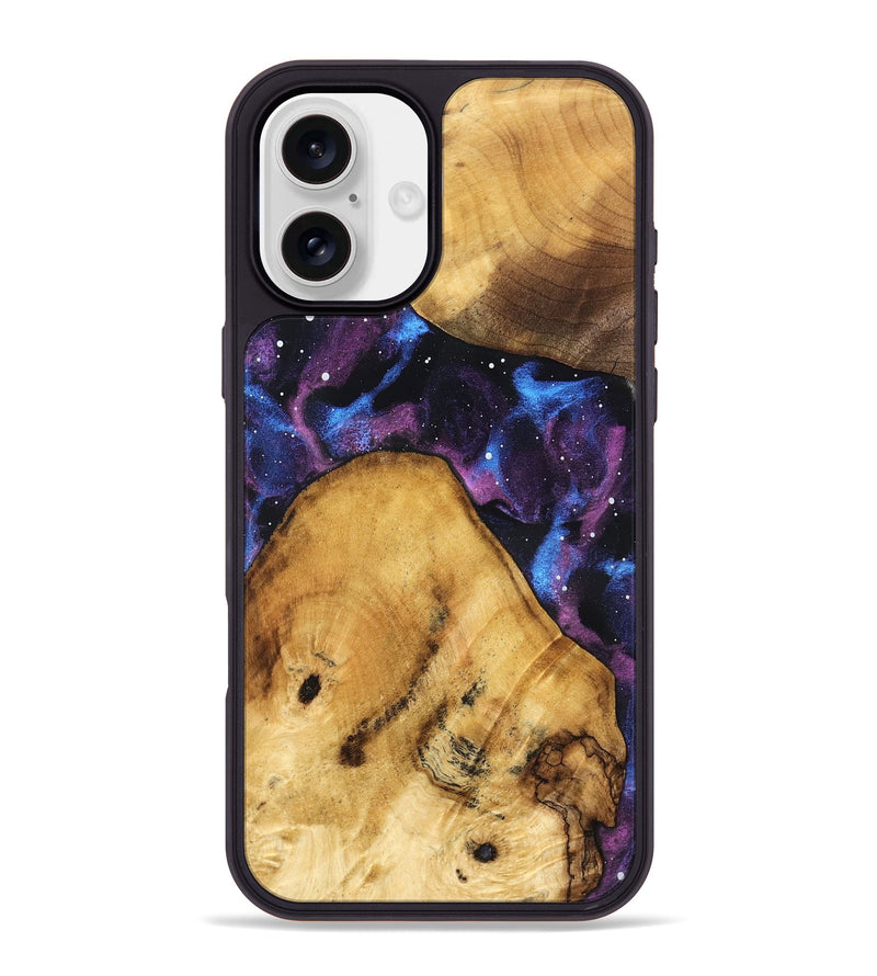 iPhone 16 Plus Wood Phone Case - Ernest (Cosmos, 827664)