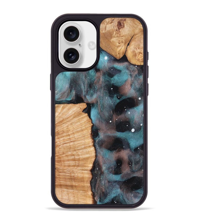 iPhone 16 Plus Wood Phone Case - Neil (Cosmos, 828720)