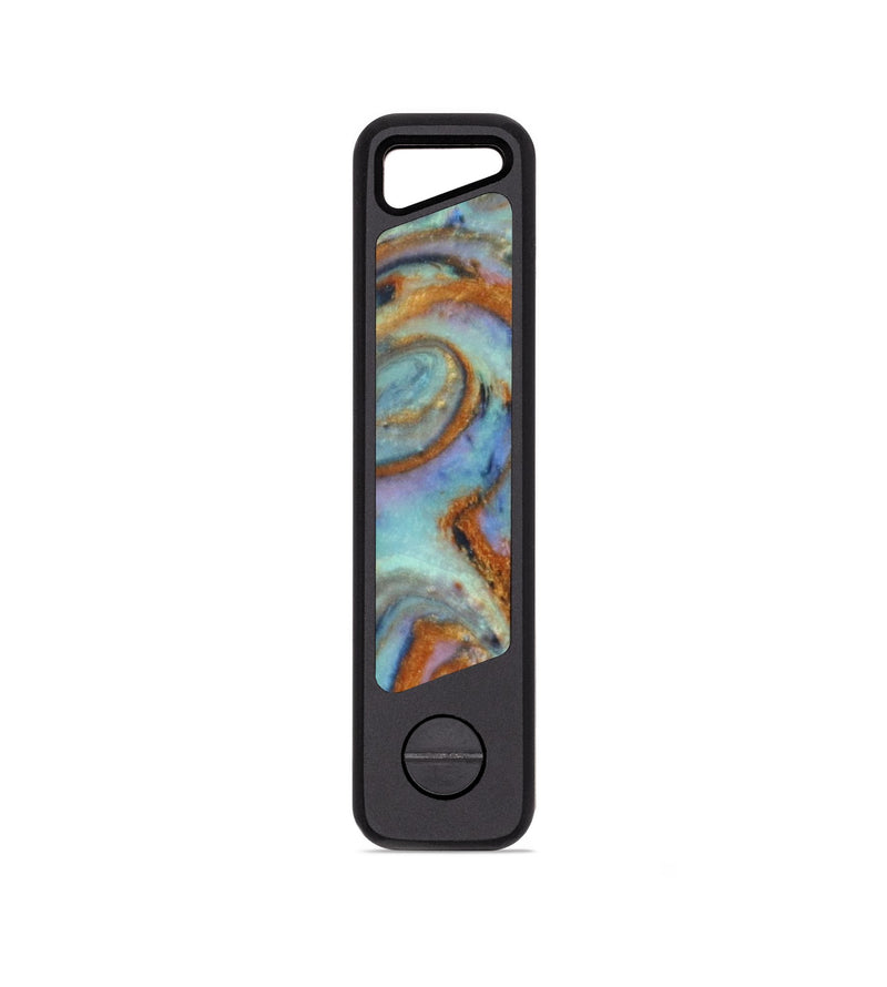 EDC ResinArt KeyHolder - Judith (Teal & Gold, 829543)