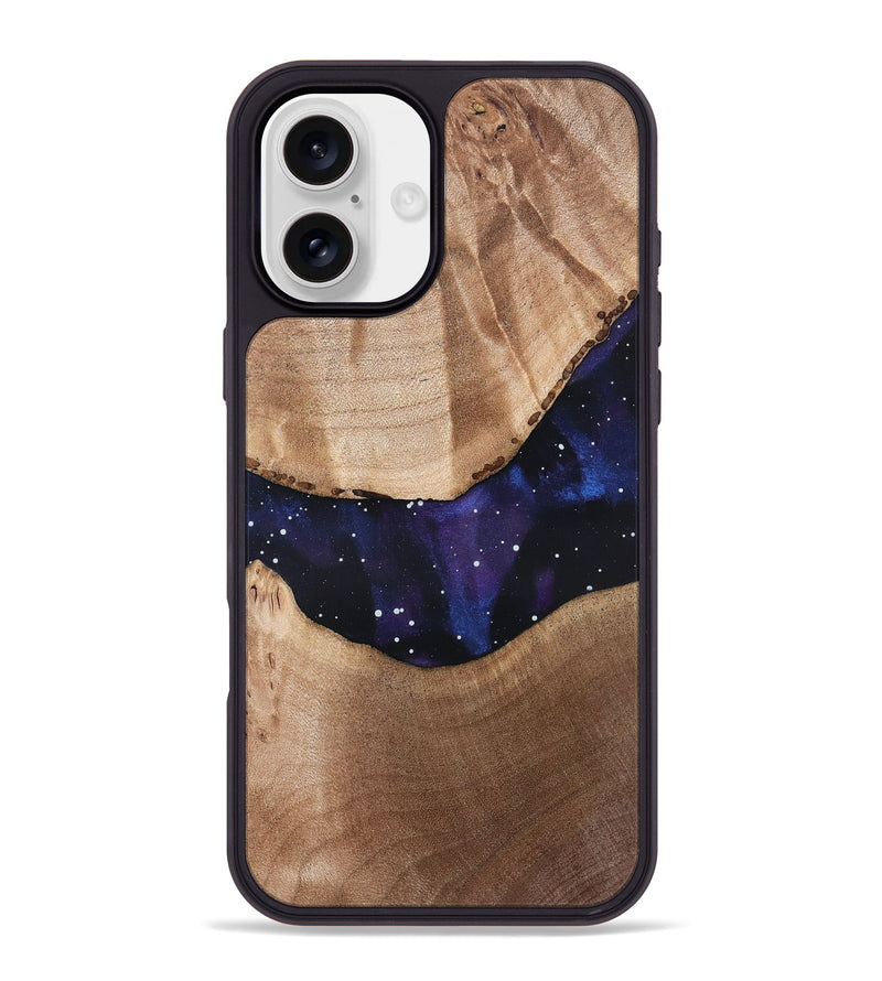 iPhone 16 Plus Wood Phone Case - Rocio (Cosmos, 830281)