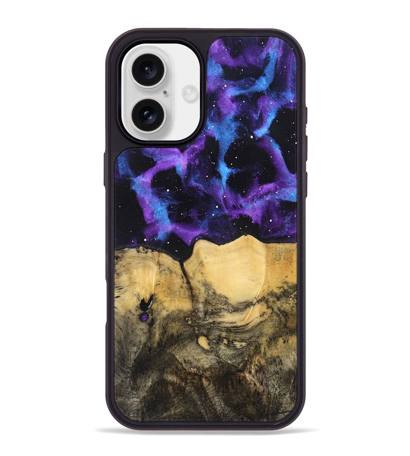 iPhone 16 Plus Wood Phone Case - Henry (Cosmos, 830339)