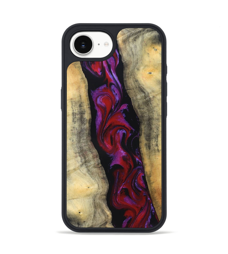 iPhone 16e Wood Phone Case - Marilee (Red, 830840)