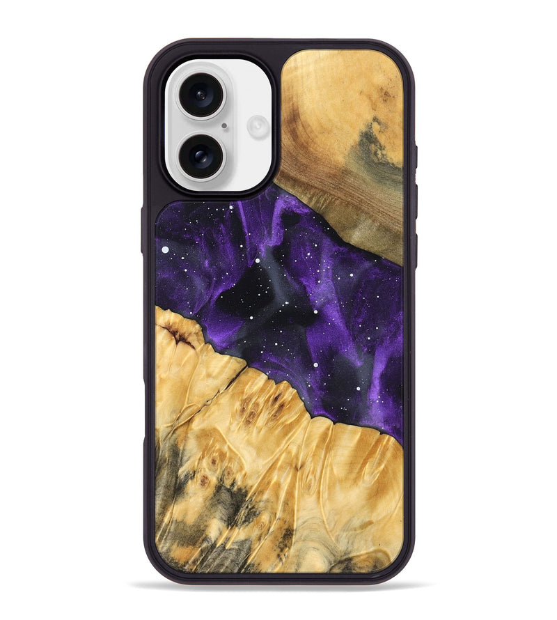 iPhone 16 Plus Wood Phone Case - Brinley (Cosmos, 831377)