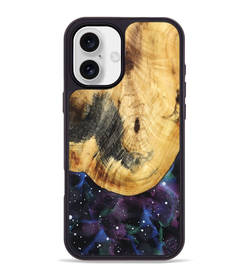 iPhone 16 Plus Wood Phone Case - Alvaro (Cosmos, 831421)