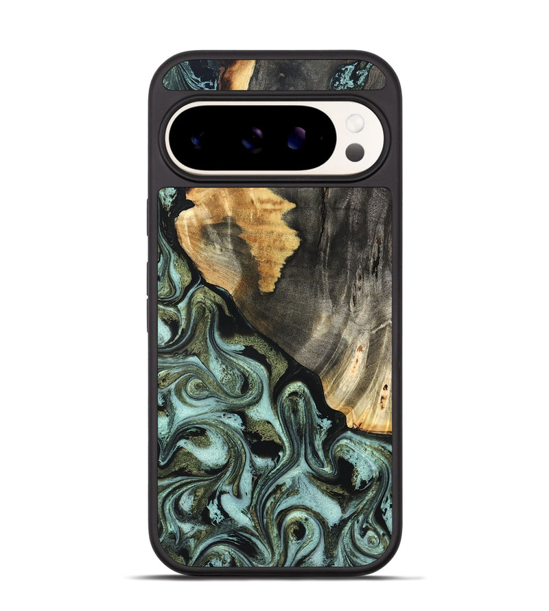 Pixel 9 Wood Phone Case - Gustav (Green, 831706)