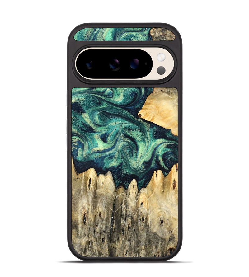 Pixel 10 Wood Phone Case - Otis (Green, 831707)