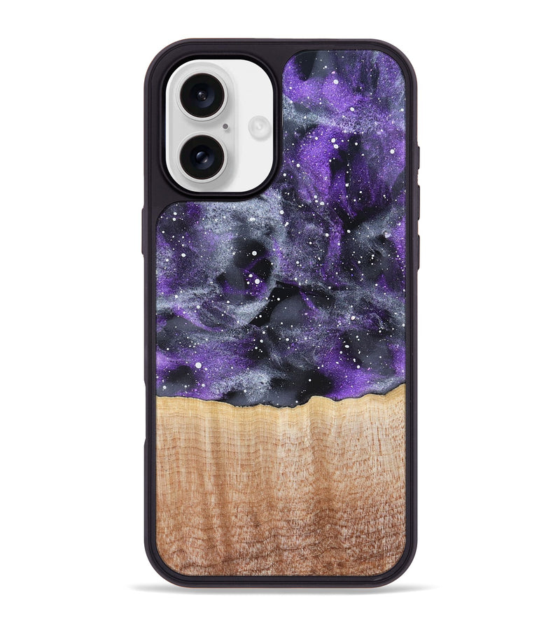 iPhone 16 Plus Wood Phone Case - Amos (Cosmos, 831741)