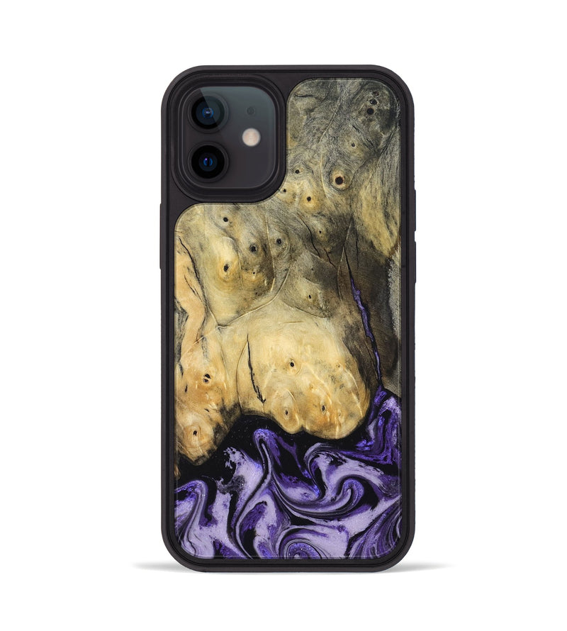 iPhone 12 Wood Phone Case - Andres (Purple, 831776)