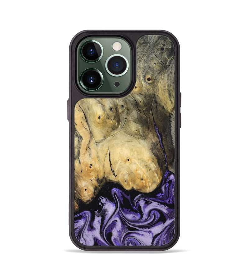 iPhone 13 Pro Wood Phone Case - Andres (Purple, 831776)