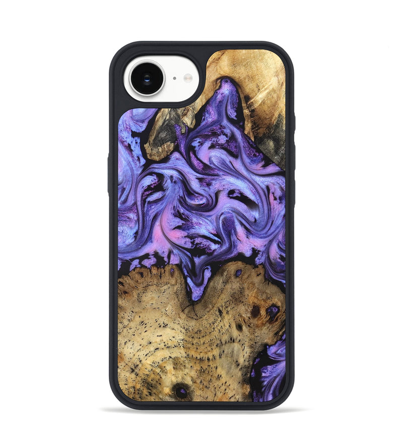 iPhone 16e Wood Phone Case - Deloris (Purple, 831778)