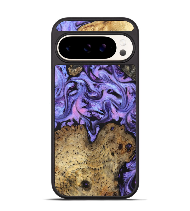 Pixel 9 Pro Wood Phone Case - Deloris (Purple, 831778)
