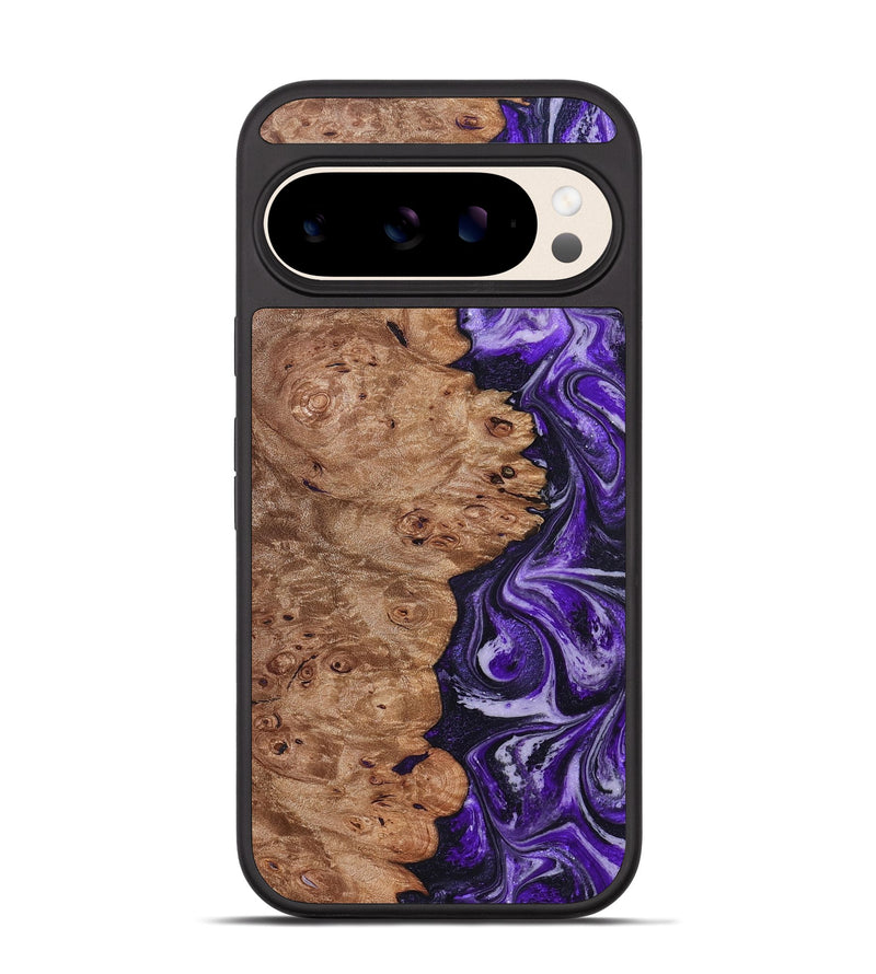 Pixel 10 Wood Phone Case - Oma (Purple, 831779)