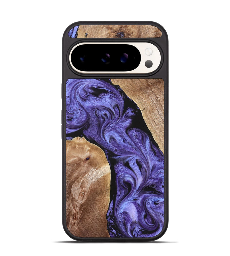Pixel 9 Pro Wood Phone Case - Aric (Purple, 831781)