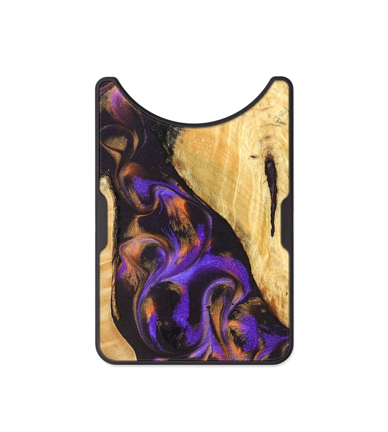 Alloy Wood Wallet - Orrin (Purple, 831785)