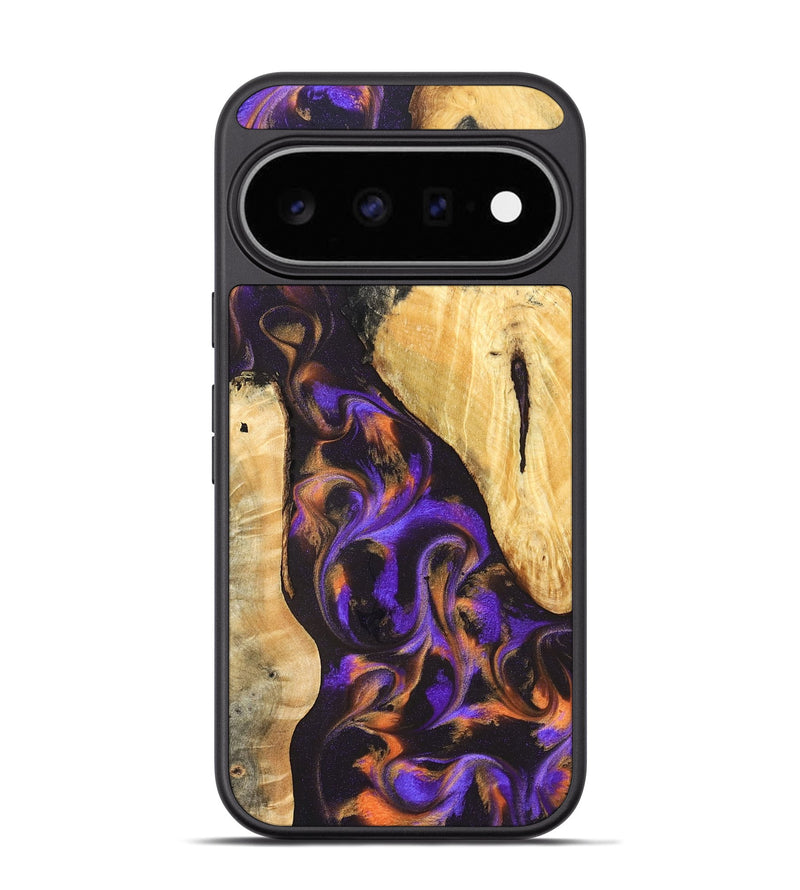 Pixel 11 Pro Wood Phone Case - Orrin (Purple, 831785)