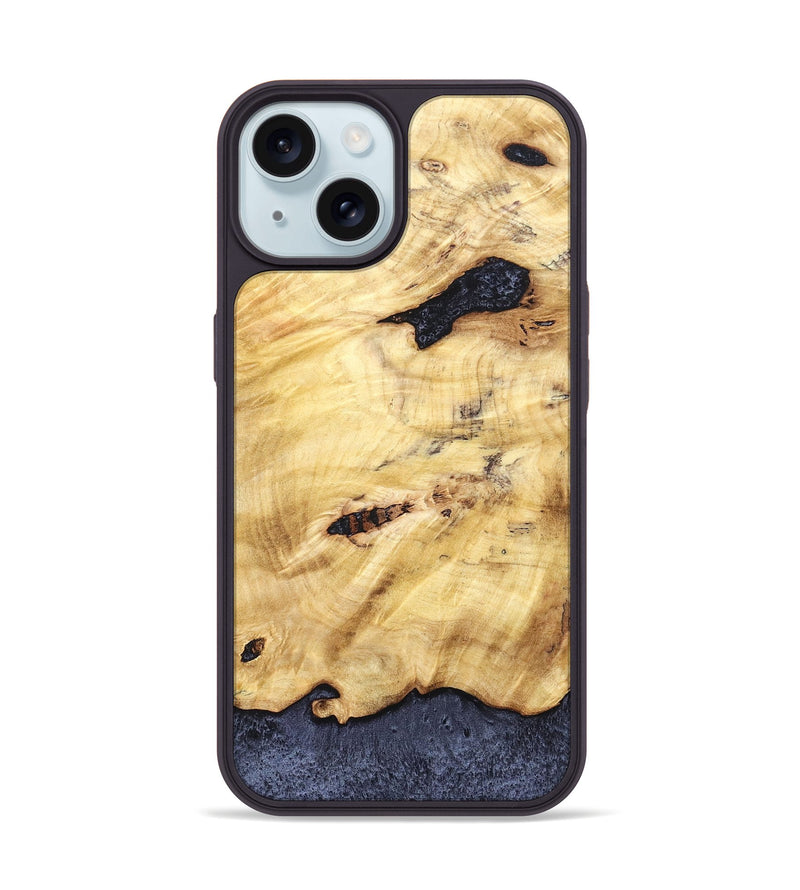 iPhone 15 Wood Phone Case - Nakita (Wood Burl, 831786)