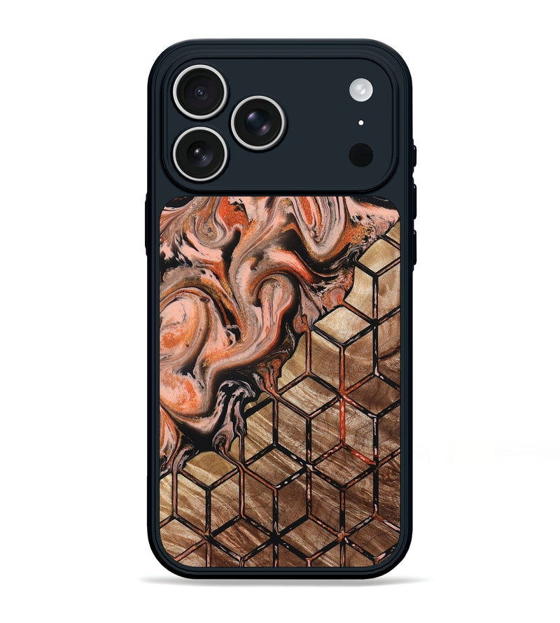 iPhone 17 Pro Max Wood Phone Case - Amelia (Pattern, 832008)