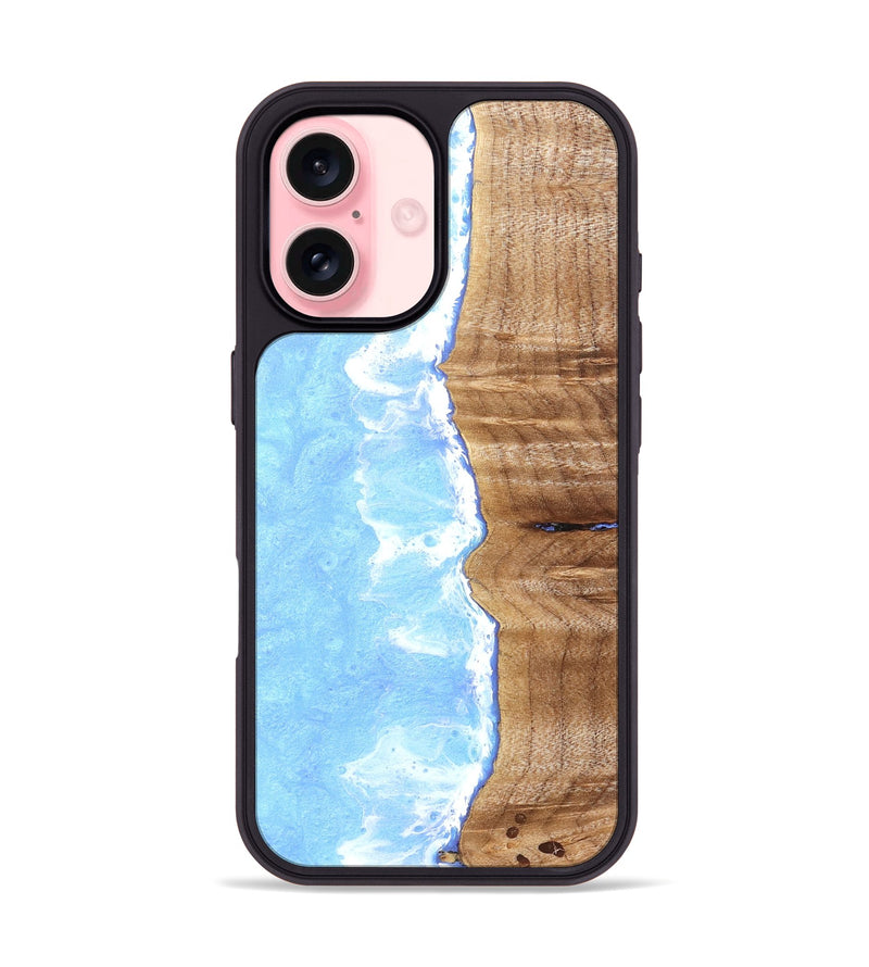 iPhone 16 Wood Phone Case - Crew (Coastal, 832075)