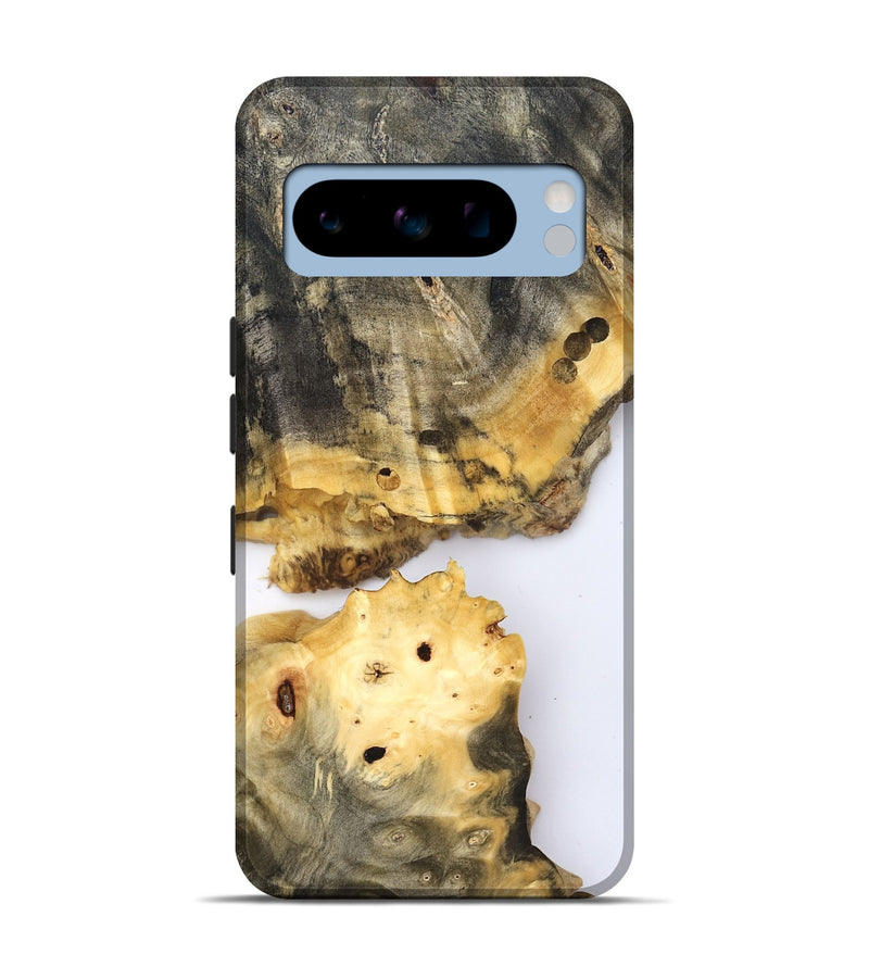 Pixel 8 Pro Wood Live Edge Phone Case - Isadore (Clear, 832425)