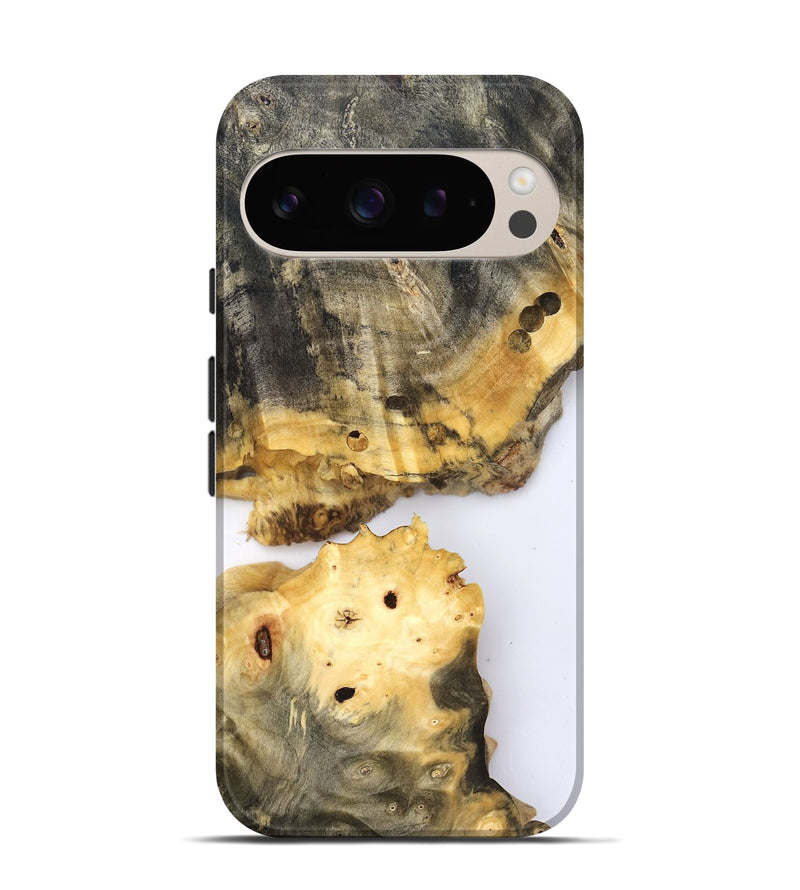 Pixel 9 Wood Live Edge Phone Case - Isadore (Clear, 832425)