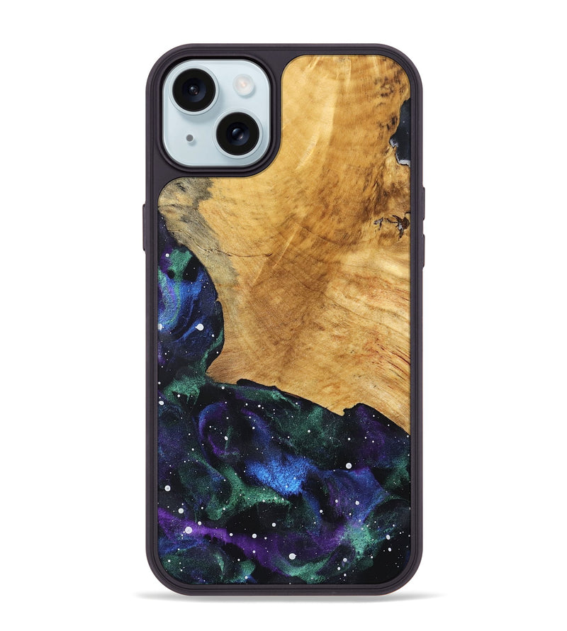 iPhone 15 Plus Wood Phone Case - Maren (Cosmos, 832525)