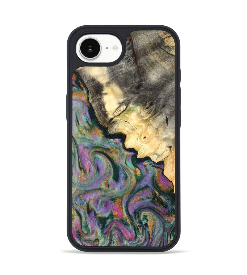 iPhone 16e Wood Phone Case - Damion (Green, 832567)