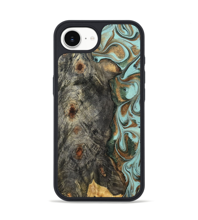 iPhone 16e Wood Phone Case - Cloe (Green, 832729)