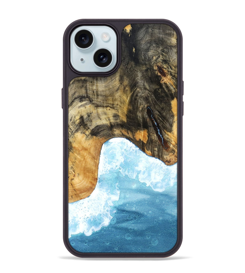 iPhone 15 Plus Wood Phone Case - Kiaan (Coastal, 832829)
