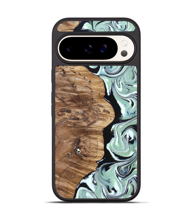 Pixel 9 Wood Phone Case - Nelle (Green, 832984)