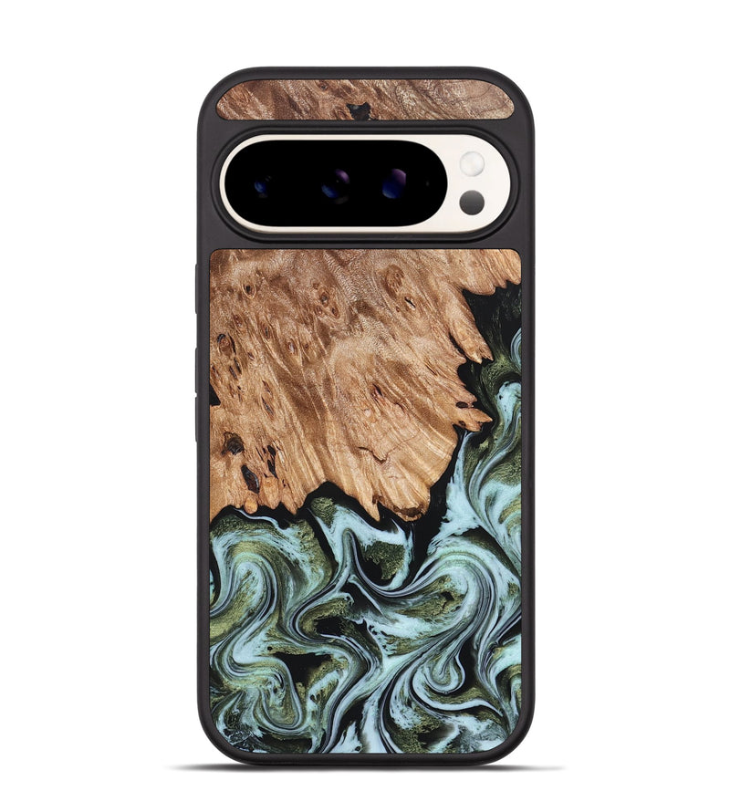 Pixel 9 Wood Phone Case - Rylie (Green, 832989)