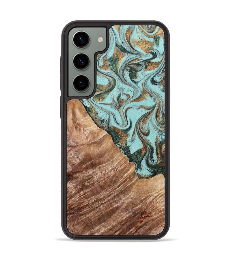 Galaxy S23 Plus Wood Phone Case - Draven (Green, 832995)