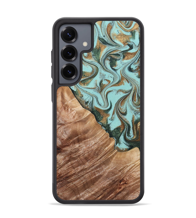 Galaxy S25 Plus Wood Phone Case - Draven (Green, 832995)