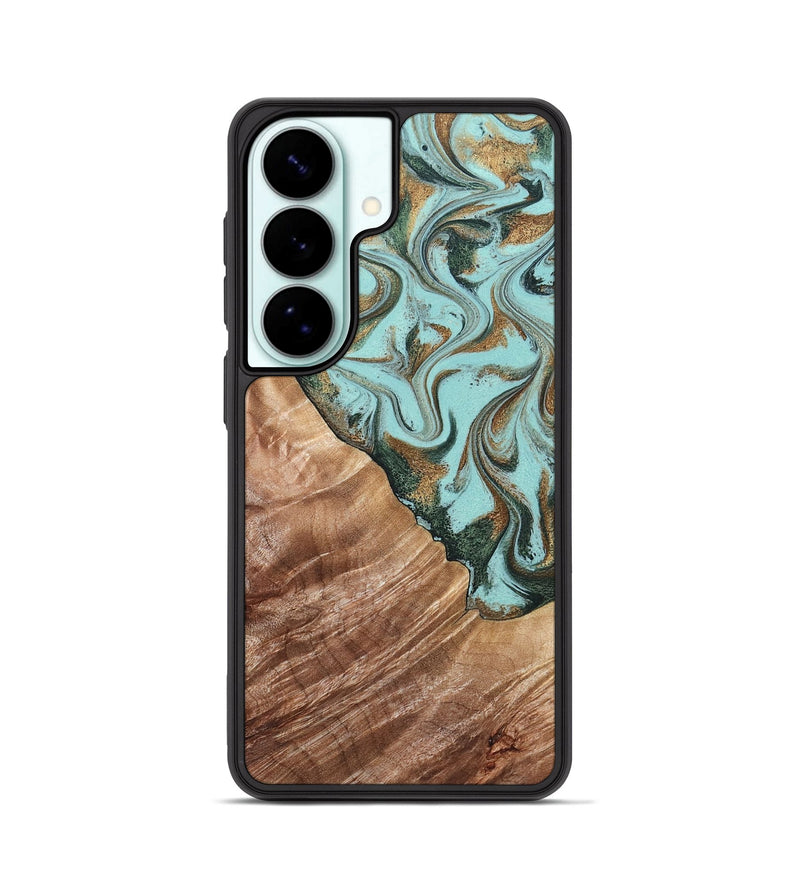 Galaxy S26 Wood Phone Case - Draven (Green, 832995)