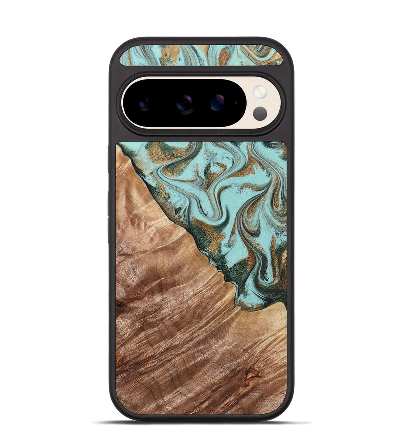 Pixel 10 Wood Phone Case - Draven (Green, 832995)