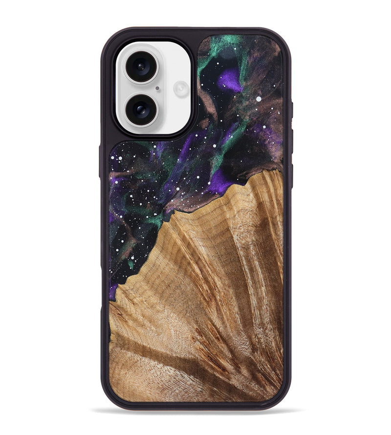 iPhone 16 Plus Wood Phone Case - Ester (Cosmos, 833113)