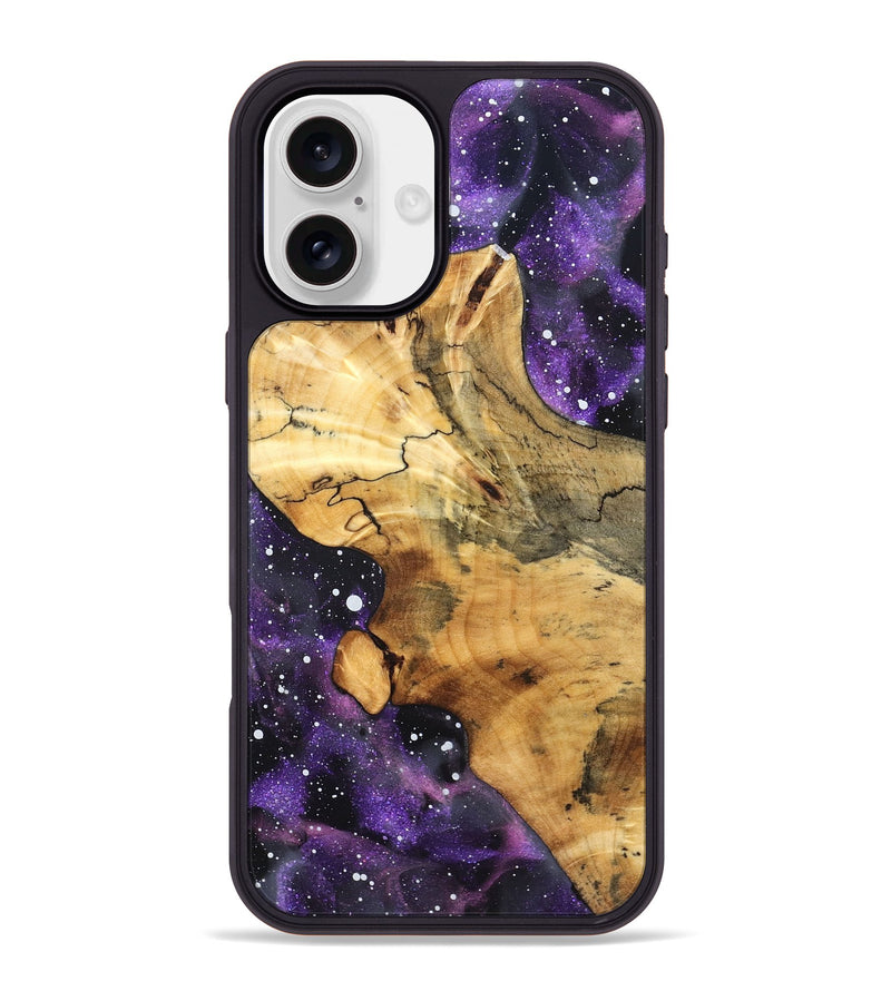 iPhone 16 Plus Wood Phone Case - Inaya (Cosmos, 833122)