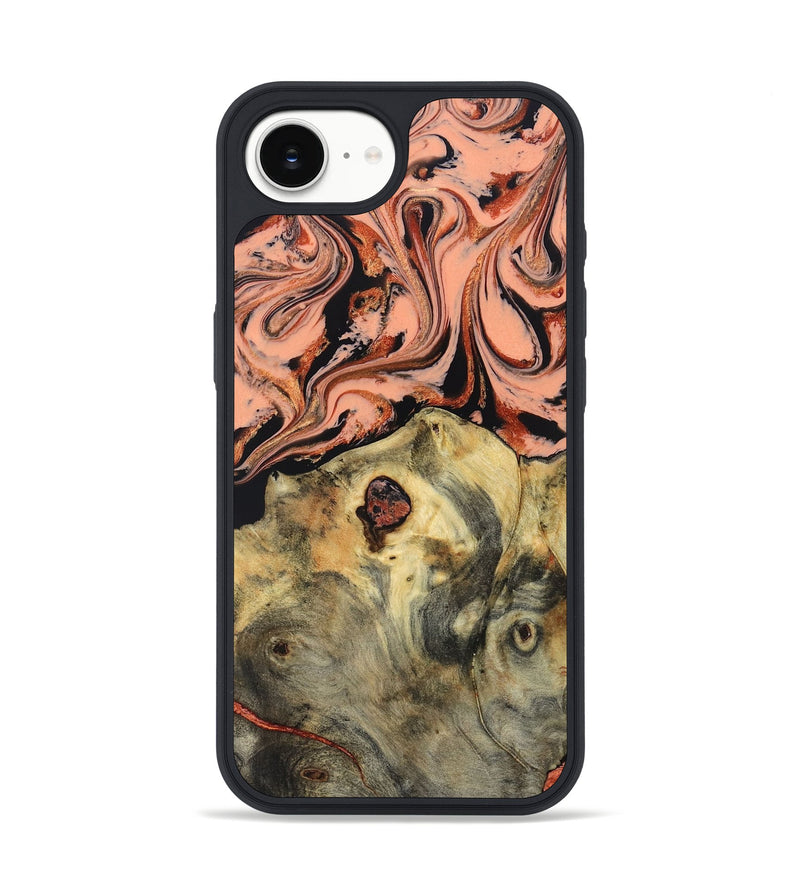 iPhone 17e Wood Phone Case - Dorris (Red, 833264)