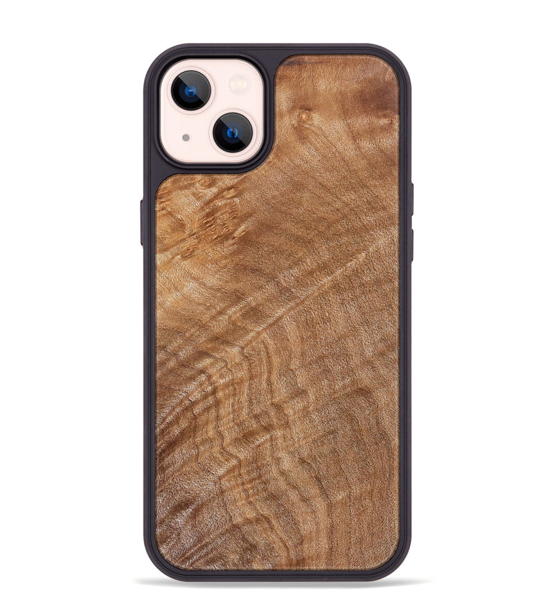 iPhone 14 Plus Wood Phone Case - Nigel (Wood Burl, 833404)