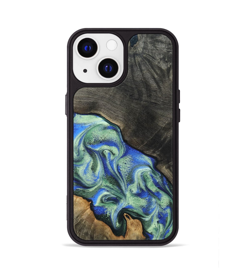 iPhone 13 Wood Phone Case - Addison (Green, 833568)