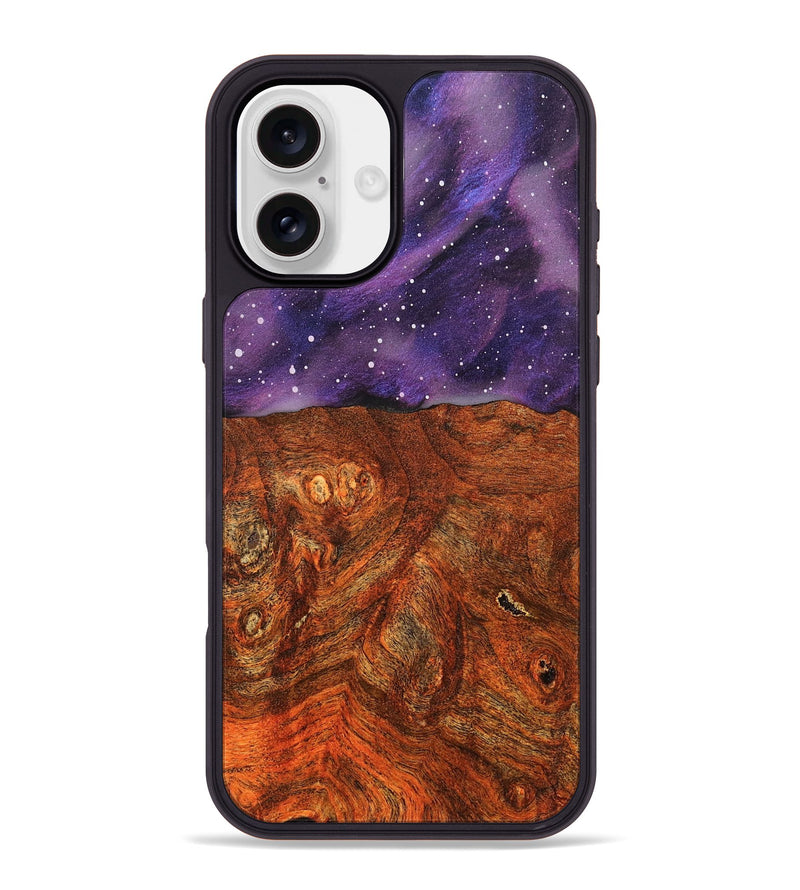 iPhone 16 Plus Wood Phone Case - Rudy (Cosmos, 834087)
