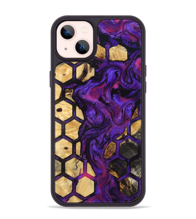 iPhone 14 Plus Wood Phone Case - Al (Pattern, 834132)