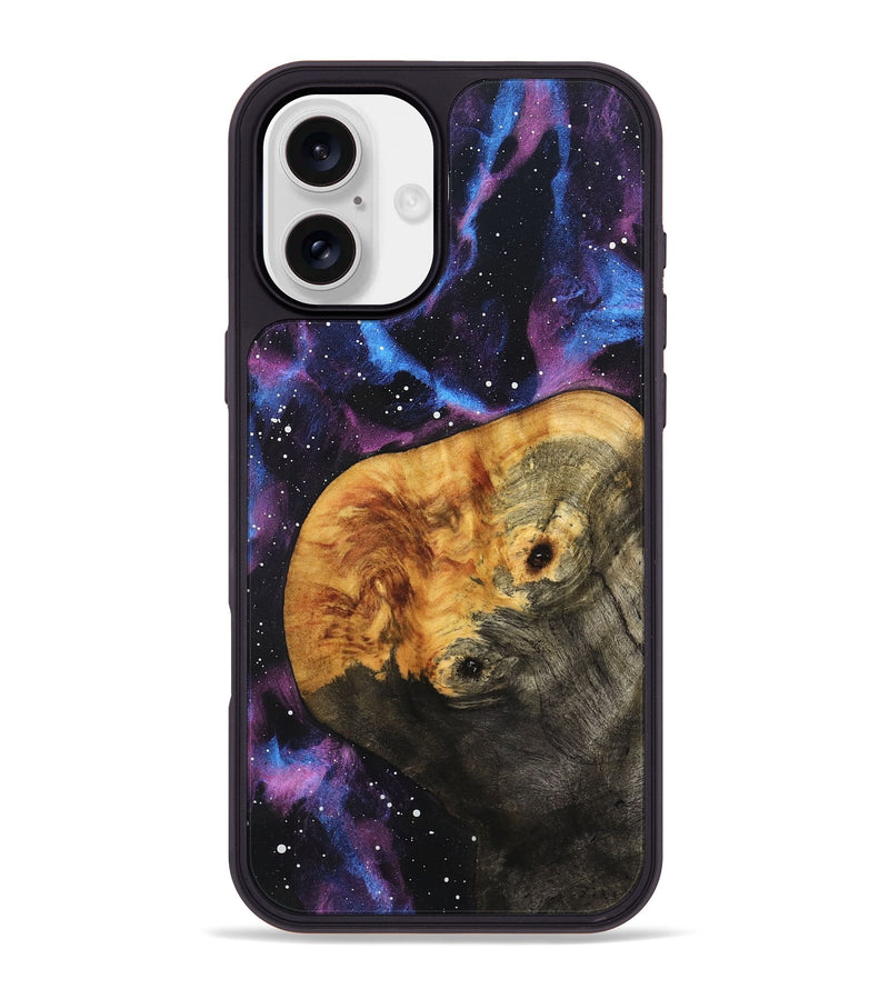 iPhone 16 Plus Wood Phone Case - William (Cosmos, 834184)
