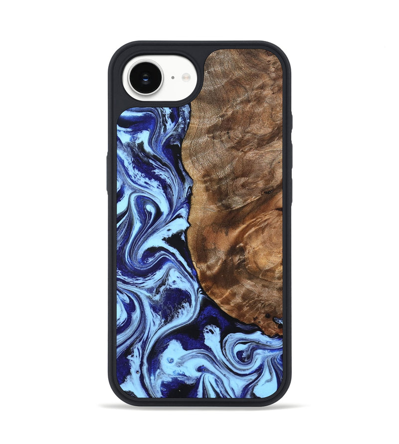 iPhone 17e Wood Phone Case - Patti (Blue, 834249)