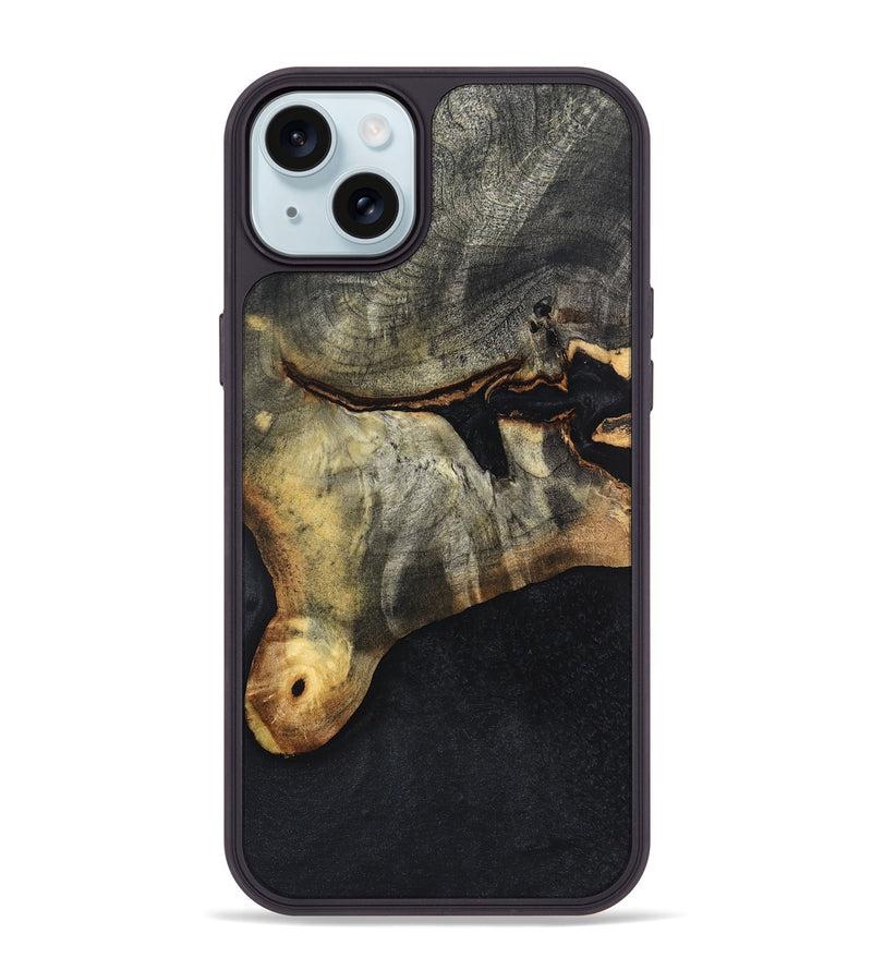 iPhone 15 Plus Wood Phone Case - Freyja (Wood Burl, 834268)