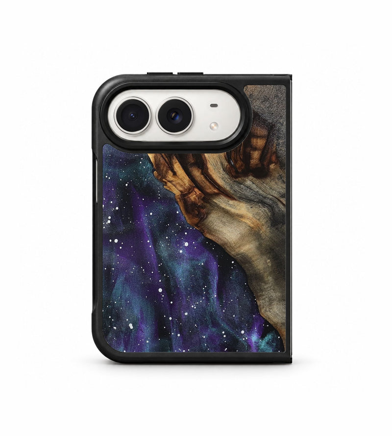 iPhone Duo Wood Phone Case - Ethyl (Cosmos, 834331)